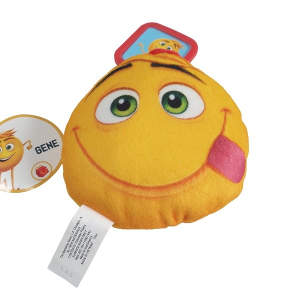 McDonalds Happy Meal Toy The EMOJI Movie Reversable Gene 1 2017 Collectable Kid - Picture 2 of 6